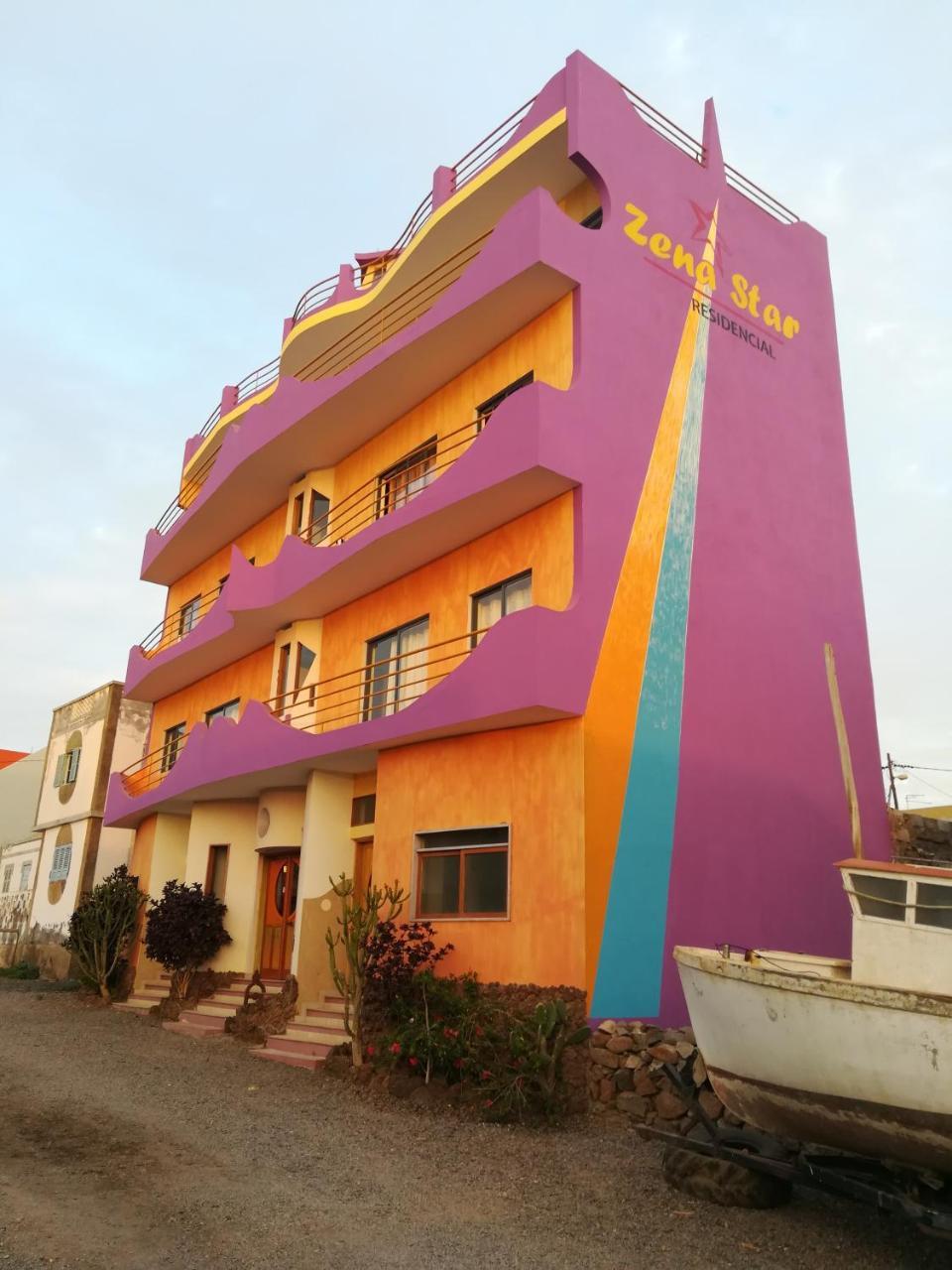 Zena Star Aparthotel Tarrafal  Bagian luar foto
